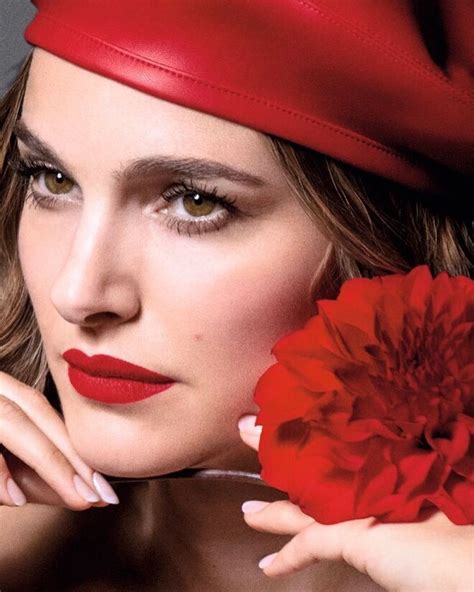 dior red lipstick natalie portman|New Dior Rouge Video .